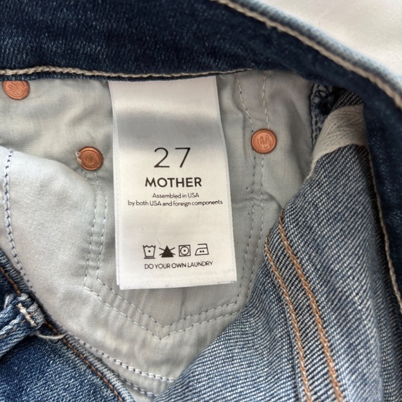 Mother Jeans The Insider Crop sz 27 - Picture 3 of 6